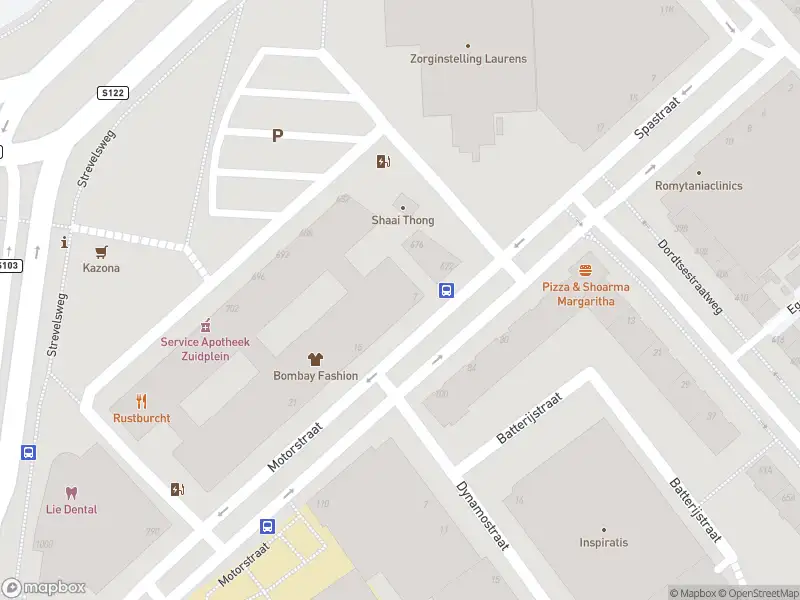 112 melding Besteld ambulance vervoer naar de Motorstraat in Rotterdam