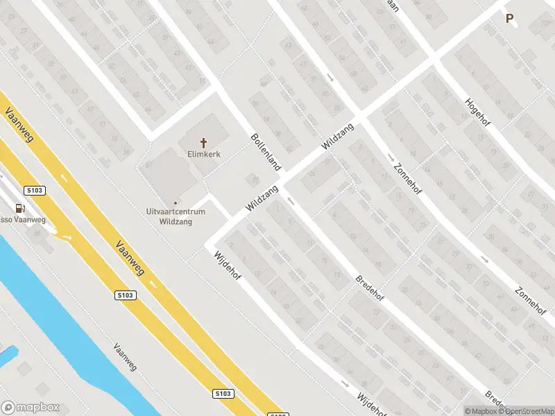 Ambulance met gepaste spoed naar de Bredehof in Rotterdam