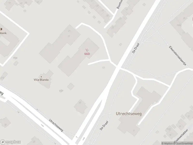 112 melding Politie naar de De Dreef in Zeist vanwege aanrijding met letsel