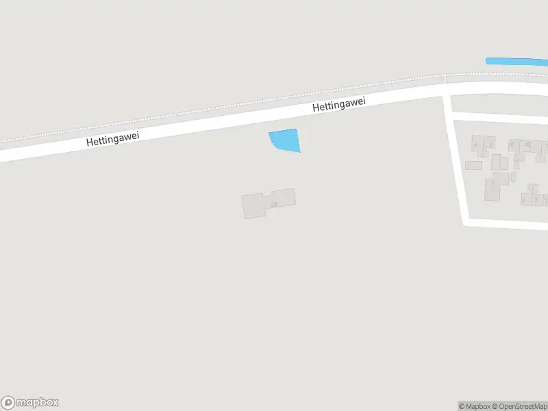 Politie met grote spoed naar de Hettingawei in Hommerts vanwege voertuigen te water