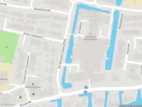 Politie naar de Burgemeester Dekkingstraat in Bleskensgraaf vanwege ongeval met letsel