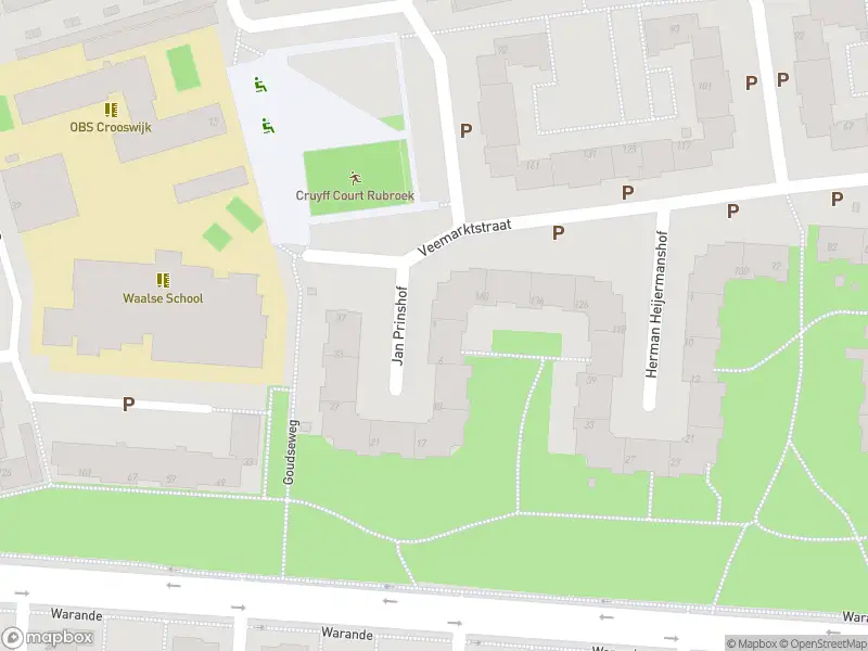 Ambulance met grote spoed naar de Jan Prinshof in Rotterdam