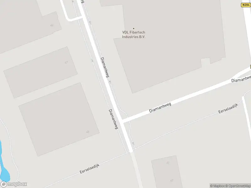 Politie naar de Diamantweg in Hapert vanwege ongeval met letsel