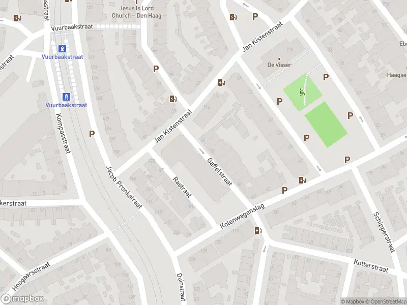 Ambulance met grote spoed naar de Gaffelstraat in 's-Gravenhage