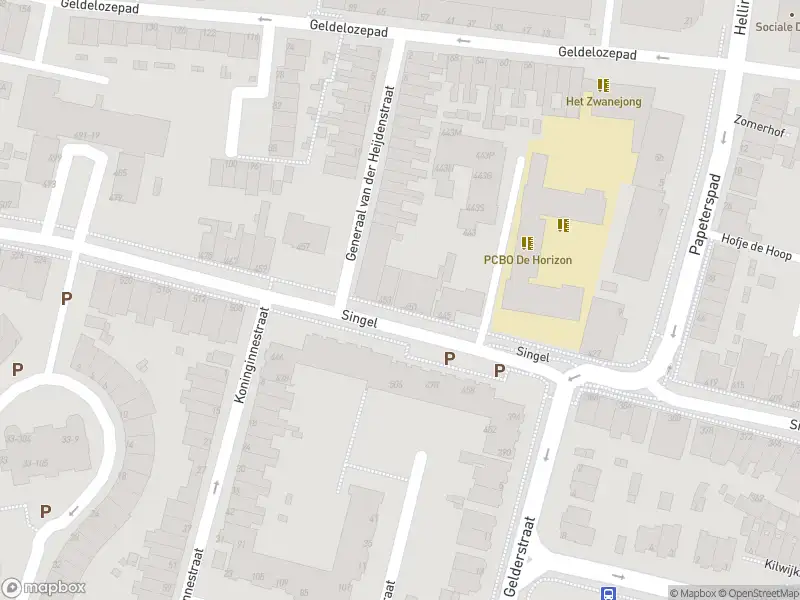 Ambulance met gepaste spoed naar de Singel in Dordrecht