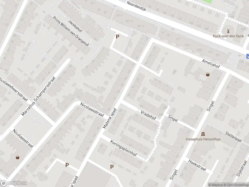 Brandweer met grote spoed naar de Matena'spad in Dordrecht