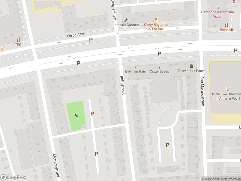 Brandweer met gepaste spoed naar de Italiëstraat in Almere