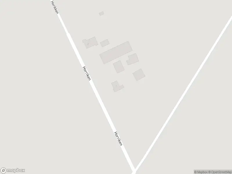 Politie naar de Horriken in Maarheeze vanwege ongeval met letsel