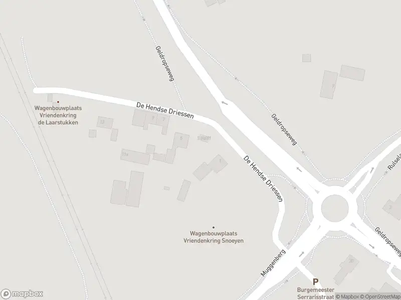 Politie naar de De Hendse Driessen in Heeze vanwege ongeval met letsel