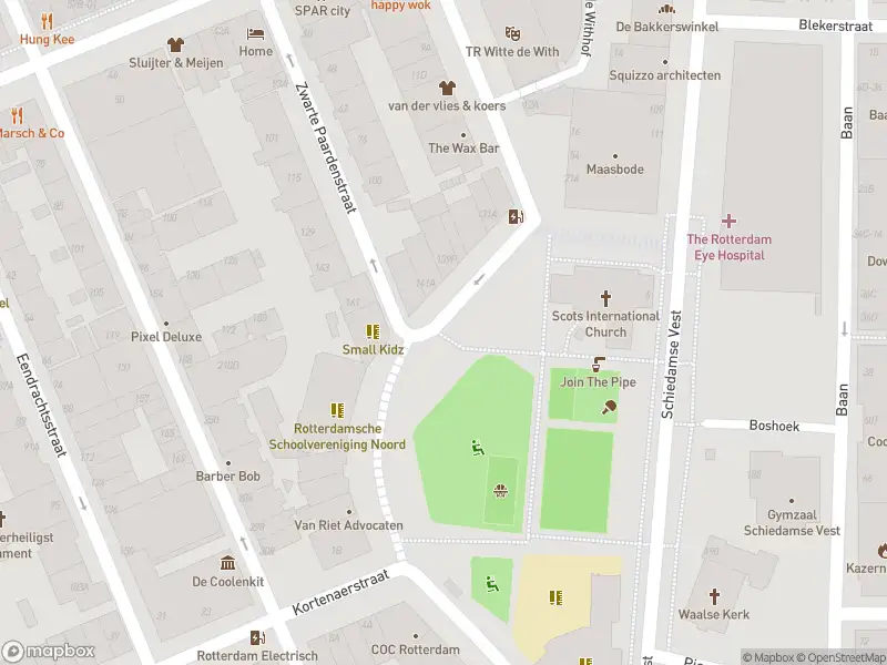 Politie naar de Weena in Rotterdam