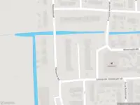 Ambulance met grote spoed naar de Juliana van Stolbergstraat in Hardinxveld-Giessendam