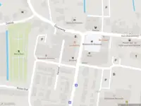 Ambulance met grote spoed naar de Dorpsplein in Rockanje