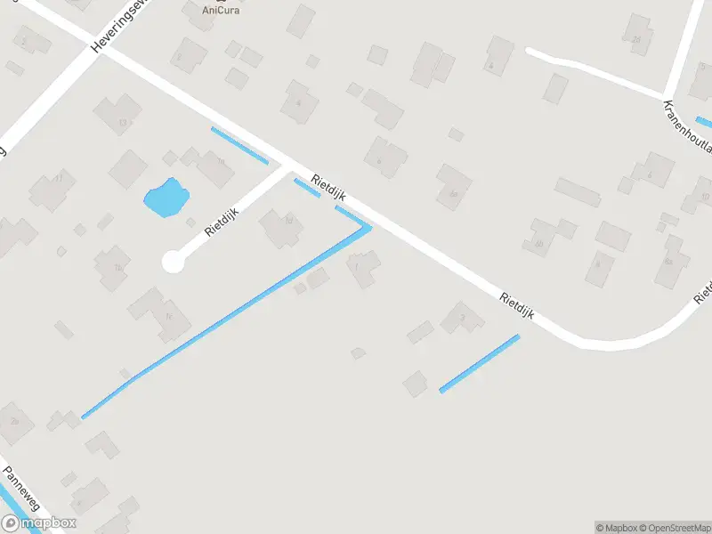 Brandweer met gepaste spoed naar de Rietdijk in Rockanje