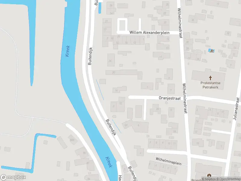 Ambulance met grote spoed naar de Buitendijk in Heinenoord