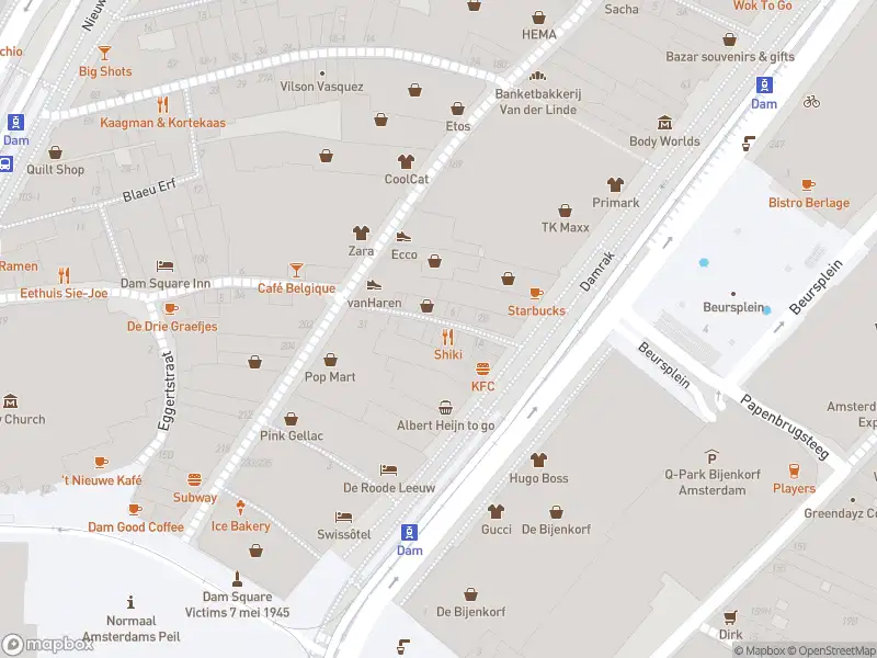 Ambulance met grote spoed naar de Zoutsteeg in Amsterdam