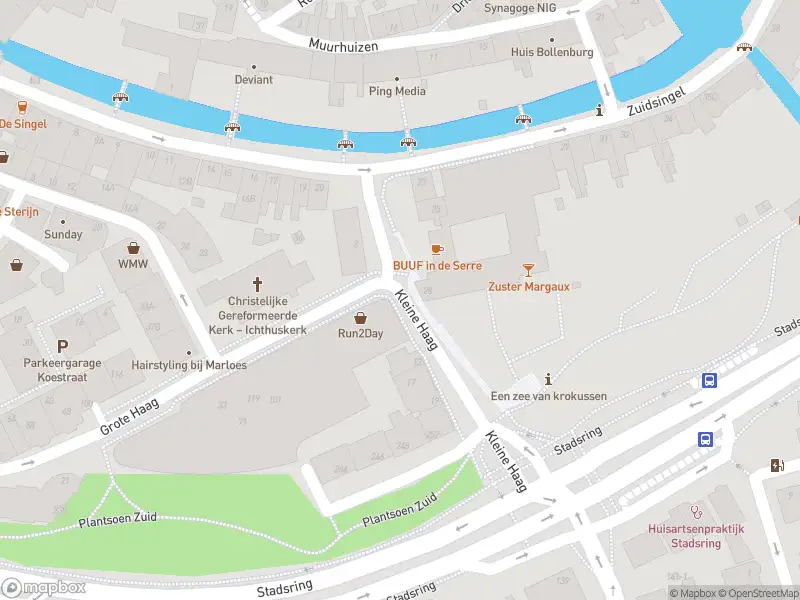 Politie naar de Kleine Haag in Amersfoort vanwege aanrijding met letsel