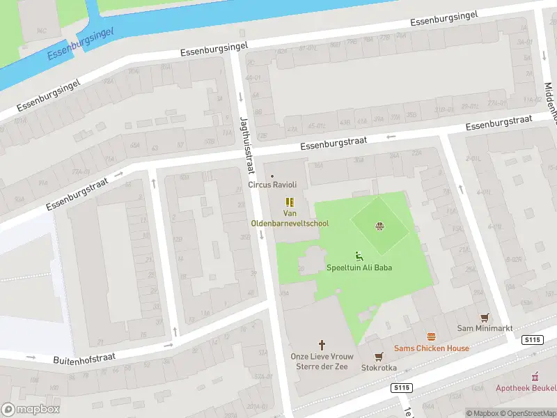 Ambulance met grote spoed naar de Jagthuisstraat in Rotterdam