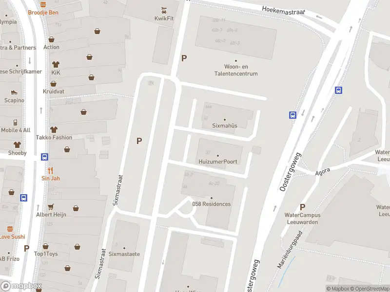 Politie met gepaste spoed naar de Sixmastraat in Leeuwarden vanwege ongeval met letsel