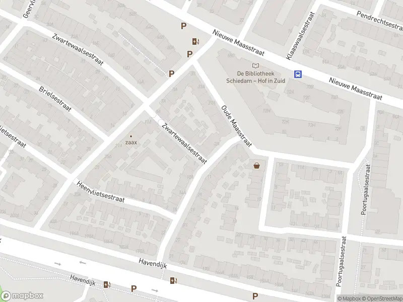 Ambulance met grote spoed naar de Zwartewaalsestraat in Schiedam