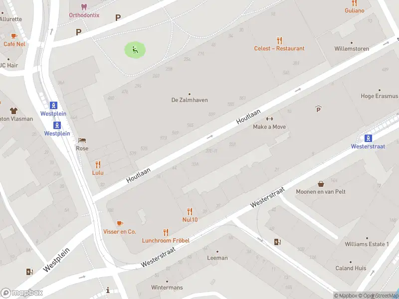 Politie naar de Houtlaan in Rotterdam