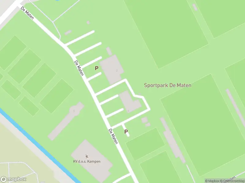 Brandweer met gepaste spoed naar de De Maten in Kampen