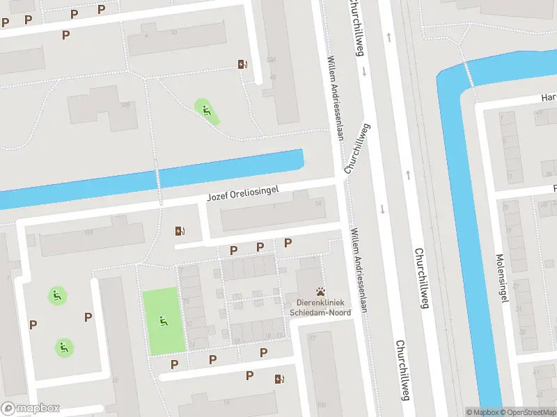 Ambulance met gepaste spoed naar de Jozef Oreliosingel in Schiedam