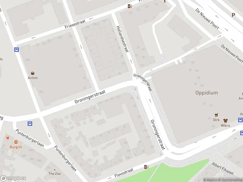 Politie naar de Groningerstraat in Amersfoort vanwege aanrijding met letsel