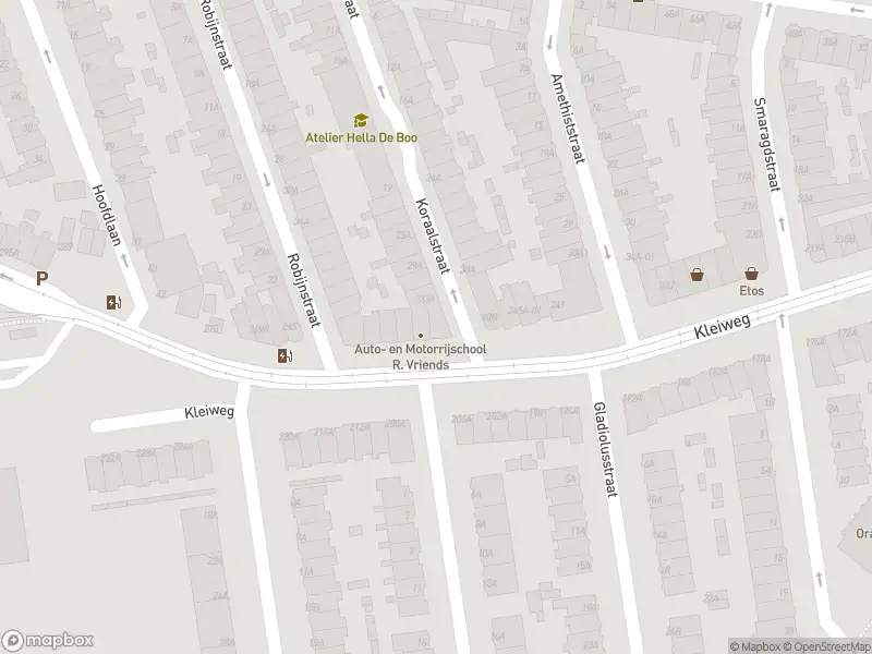 Ambulance met gepaste spoed naar de Kleiweg in Rotterdam