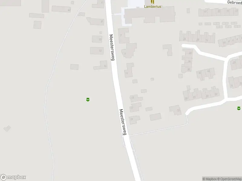 Brandweer met gepaste spoed naar de Meestersweg in Swalmen vanwege een buitenbrand