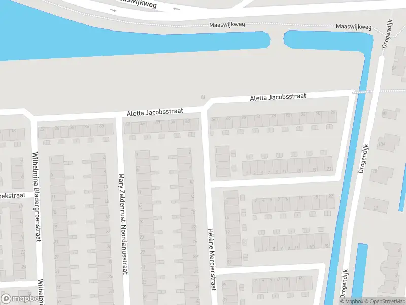 Ambulance met gepaste spoed naar de Hélène Mercierstraat in Spijkenisse