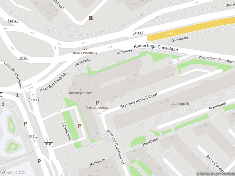 Brandweer met grote spoed naar de Bart de Ligtstraat in Amsterdam vanwege voertuigbrand