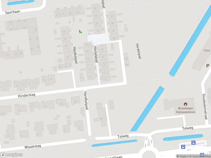 Ambulance met gepaste spoed naar de Hockeypad in Hellevoetsluis