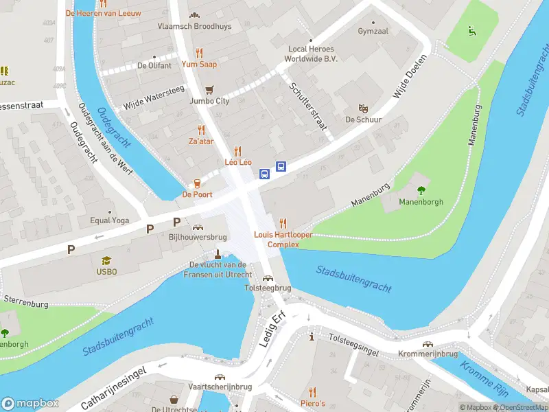 Brandweer met gepaste spoed naar de Tolsteegbrug in Utrecht