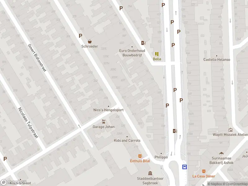 Ambulance met grote spoed naar de Kompasstraat in 's-Gravenhage