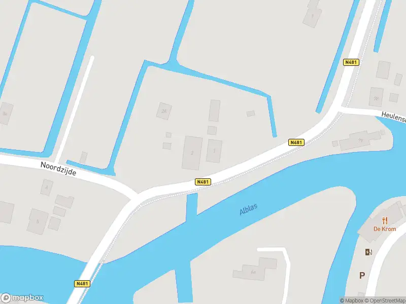 Ambulance met grote spoed naar de Noordzijde in Oud-Alblas