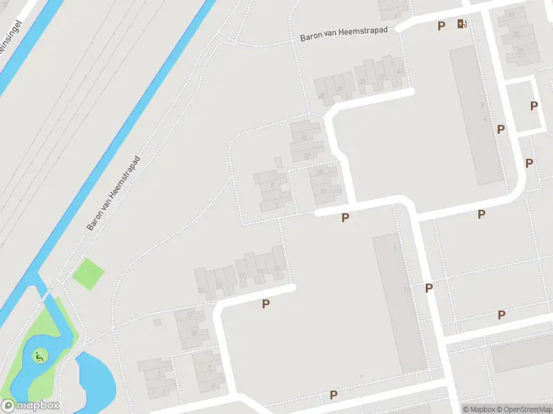 Ambulance met gepaste spoed naar de Van Oldenbarneveltplantsoen in Voorschoten