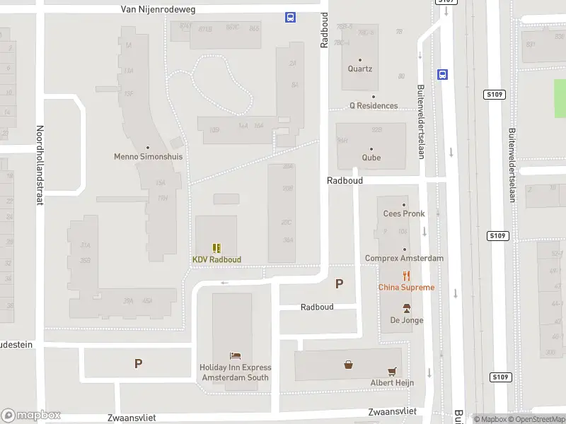 Ambulance met grote spoed naar de Radboud in Amsterdam