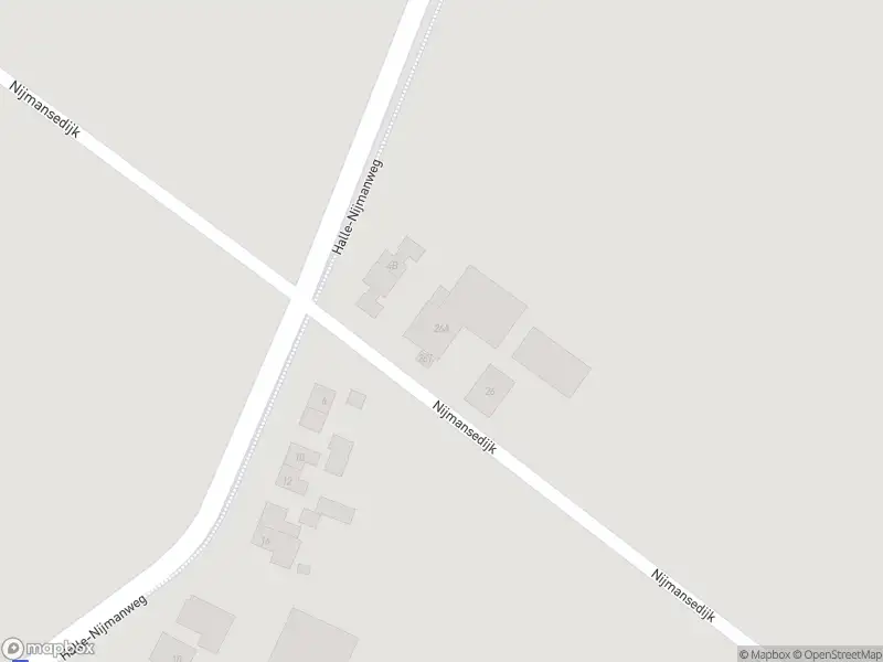 Politie naar de Meindertweg in Halle vanwege aanrijding met letsel