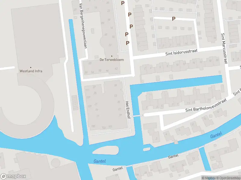 Ambulance met grote spoed naar de Het Endhof in Poeldijk