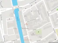 Ambulance met gepaste spoed naar de Dr. van Rhijnstraat in Leiderdorp