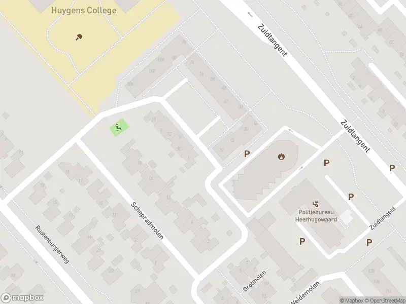 Ambulance naar de Bergmolen in Heerhugowaard vanwege ongeval met letsel