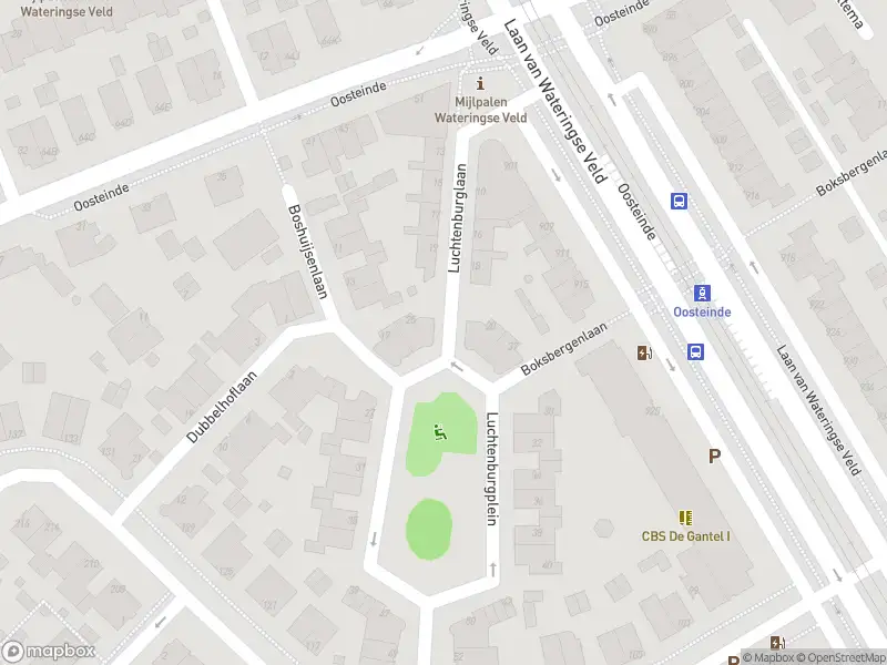 Ambulance met grote spoed naar de Luchtenburglaan in 's-Gravenhage