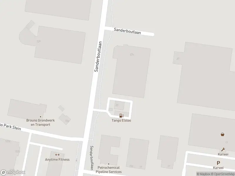 Politie naar de Sanderboutlaan in Elsloo vanwege aanrijding met letsel