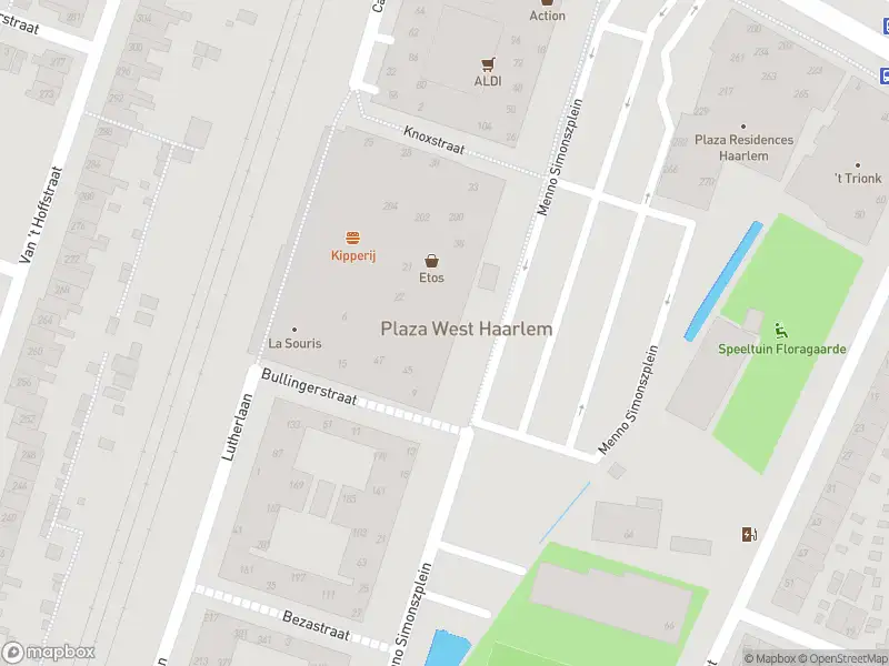 Brandweer met grote spoed naar de Menno Simonszplein in Haarlem vanwege afgaan automatisch brandalarm