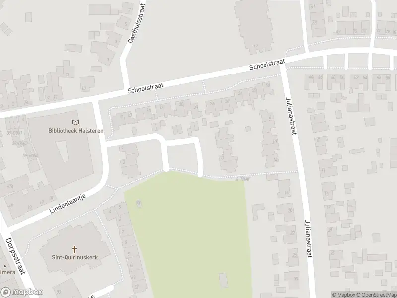 Politie met grote spoed naar de Kapelaan Molstraat in Halsteren vanwege letsel