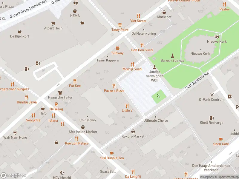 Ambulance met gepaste spoed naar de Rabbijn Maarsenplein in 's-Gravenhage