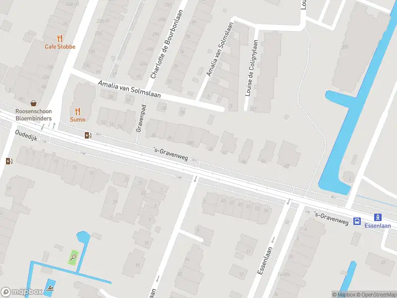 Ambulance met grote spoed naar de 's-Gravenweg in Rotterdam