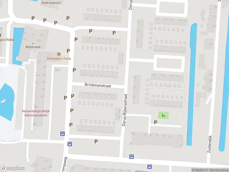 Ambulance met gepaste spoed naar de Brinkmanstraat in Dordrecht