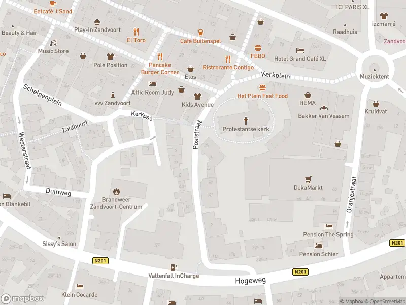 Ambulance met gepaste spoed naar de Poststraat in Zandvoort