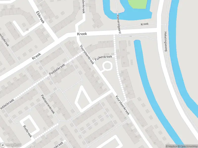 Ambulance met gepaste spoed naar de Vuursteenkreek in Spijkenisse